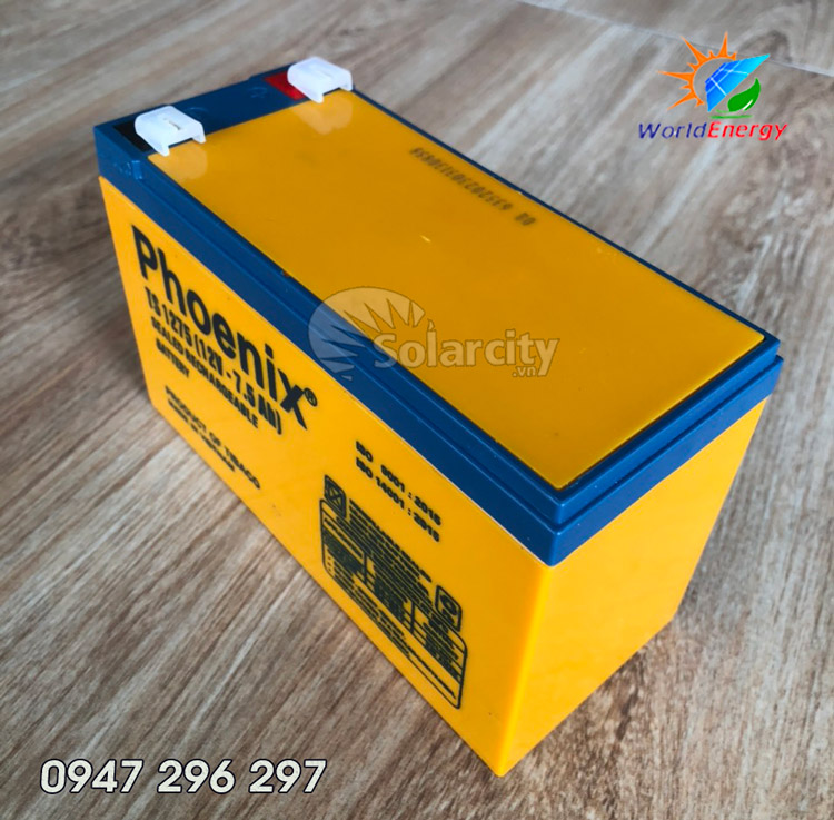 Ắc quy viễn thông Phoenix 12v - 7.5Ah (TS1275)