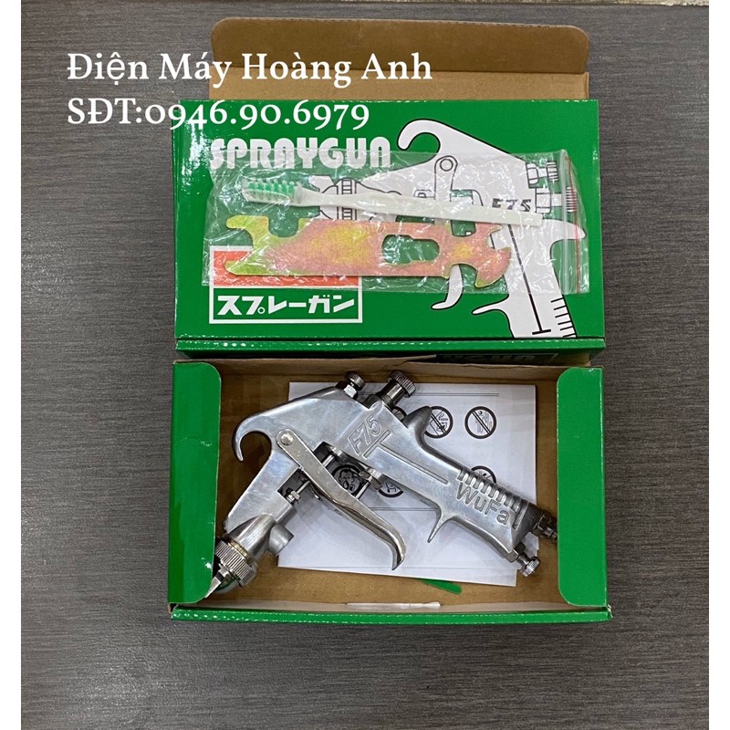 Súng phun sơn OSAKA F75 bình 300cc
