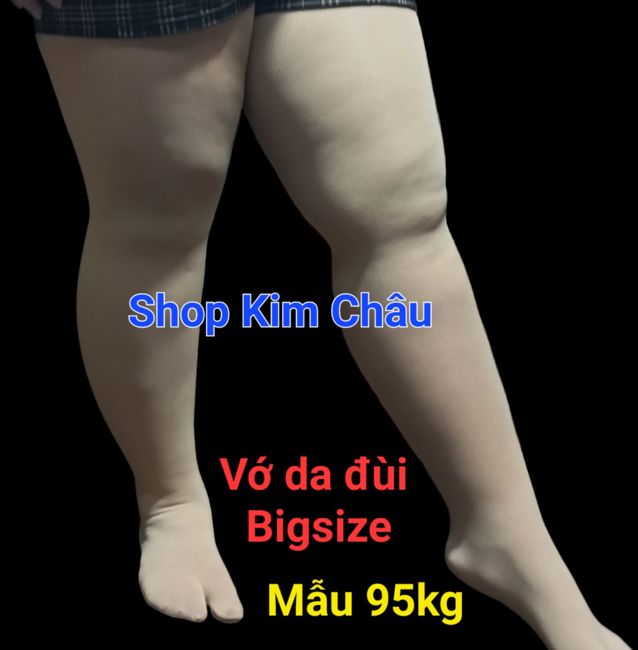 1 đôi vớ da gối hoặc vớ da đùi vớ xỏ ngón chống nắng cho bạn gái - chất liệu vải dày đẹp 60 đến 100kg vừa