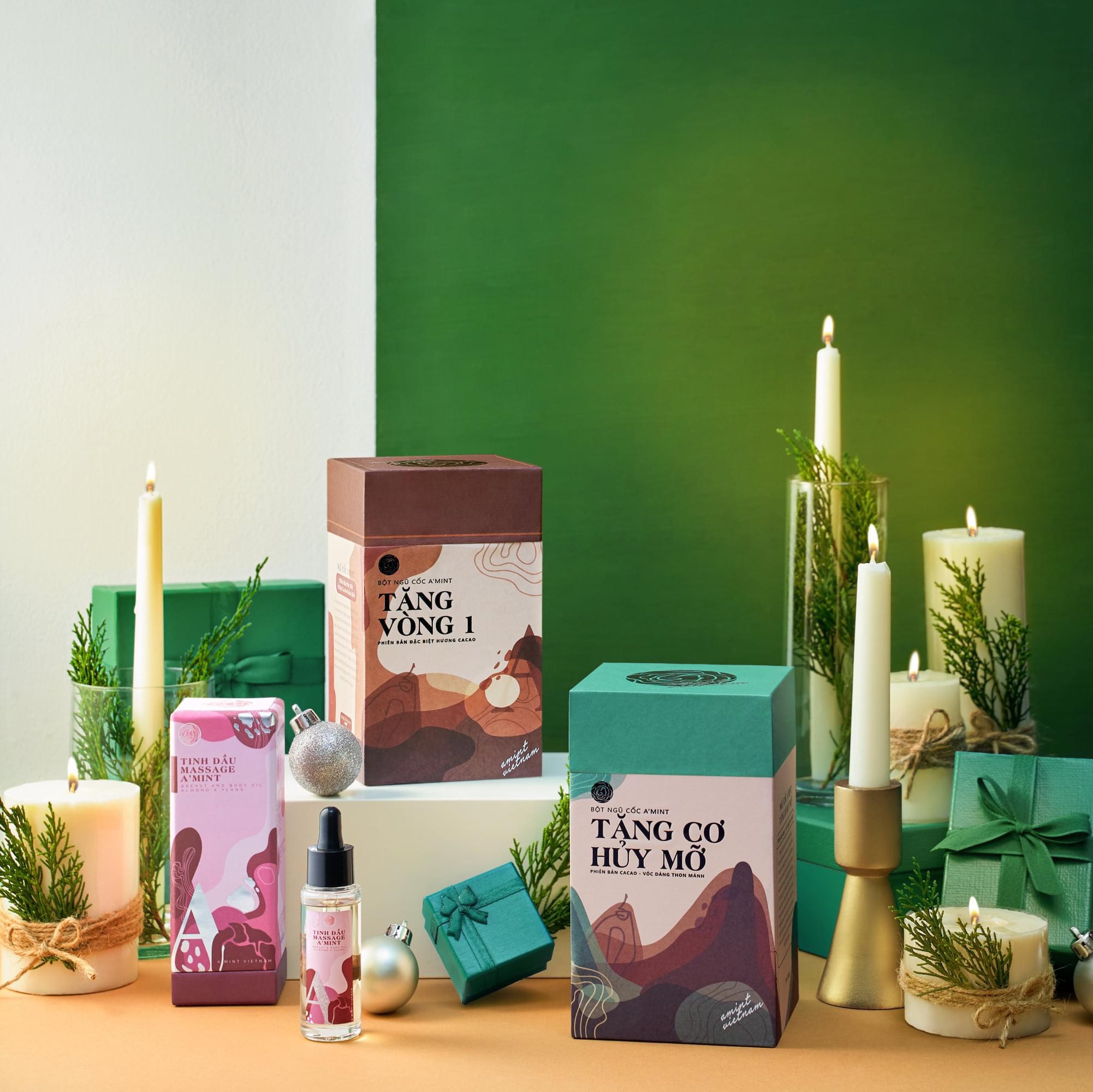[HCM]Bột ngũ cốc tăng cơ Amint - Tăng Vòng 3 [Hàng Chuẩn]