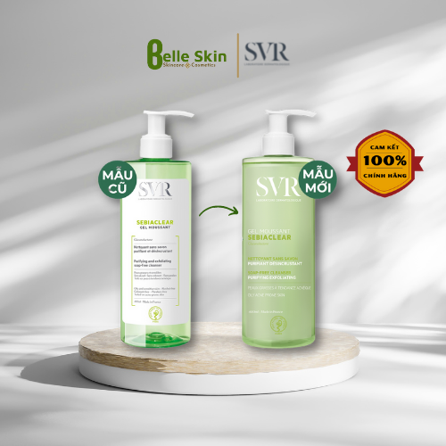 [HCM]Sữa rữa mặt SVR Sebiaclear cho da dầu 400ml