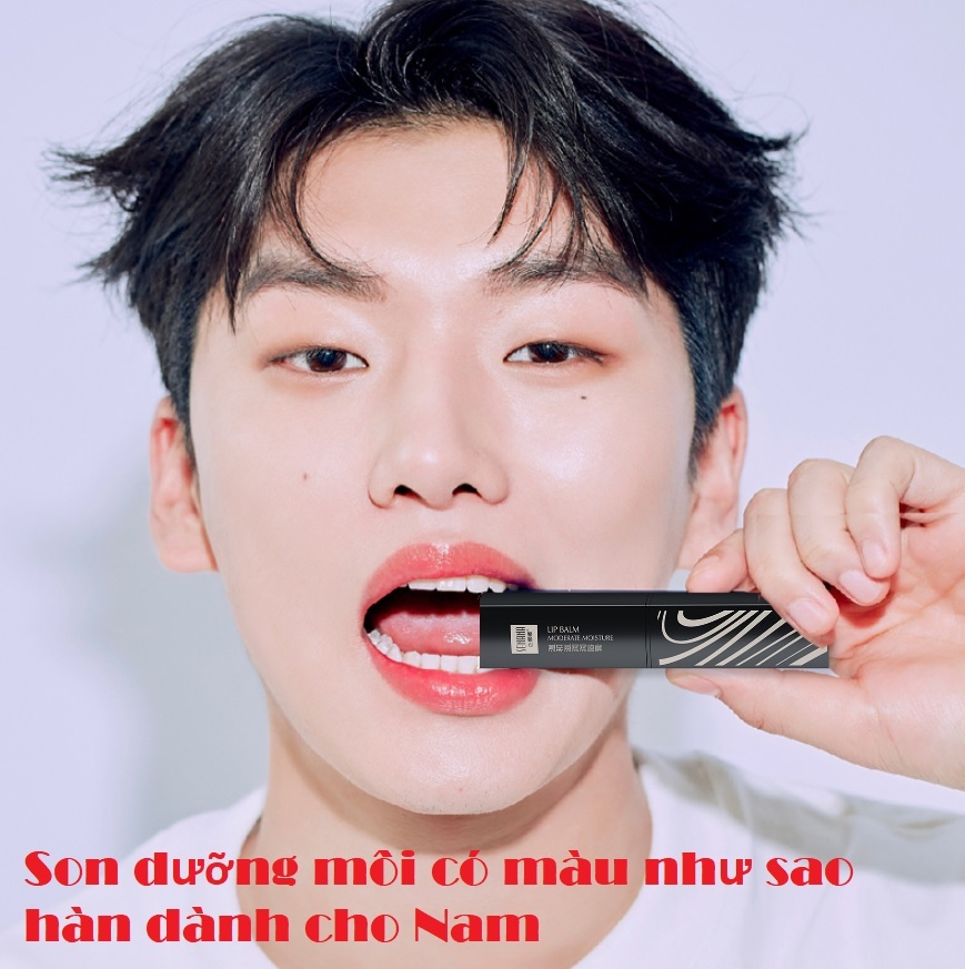 [HCM]Son dưỡng môi có màu dành cho nam giới chống nứt nẻ