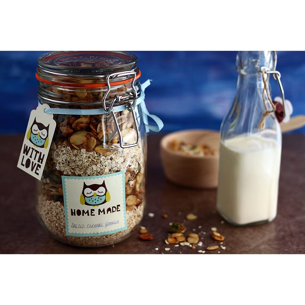 HŨ THỦY TINH TRÒN KILNER - comkho.com