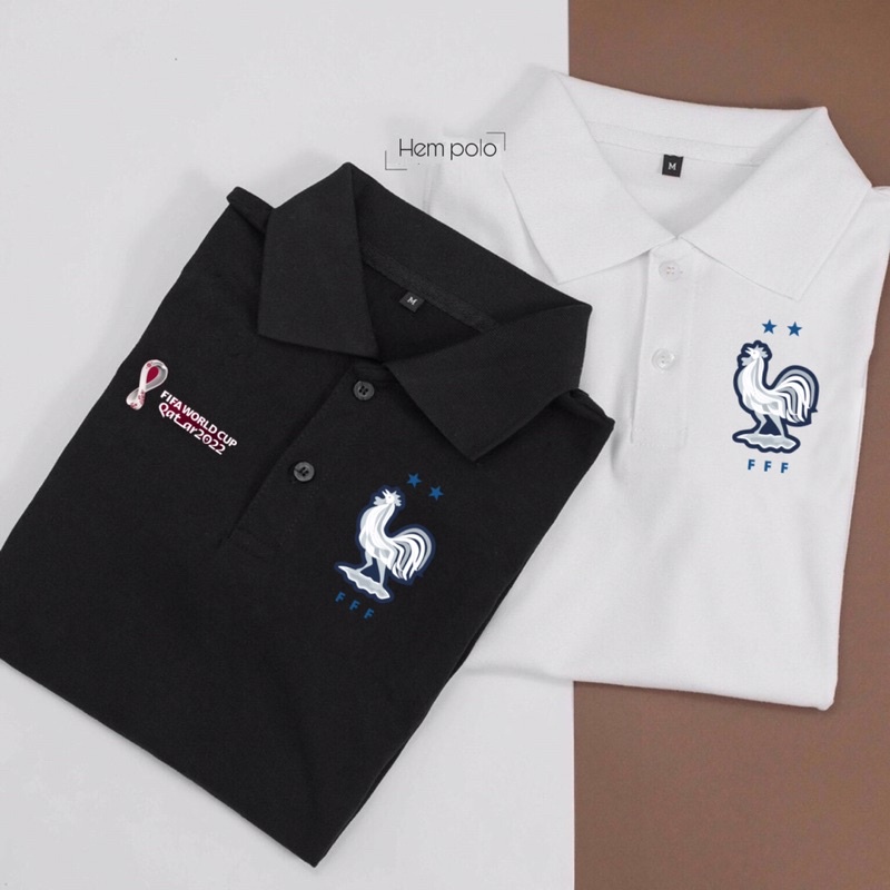 Áo Polo đội tuyển bóng đá World Cup Pháp
