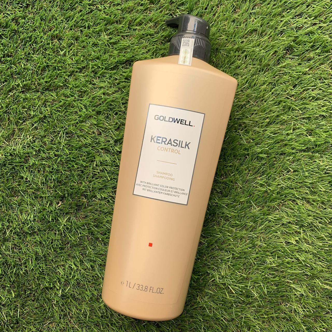 [HCM]Dầu gội xả suôn mượt Goldwell Kerasilk Control 1000mlx2