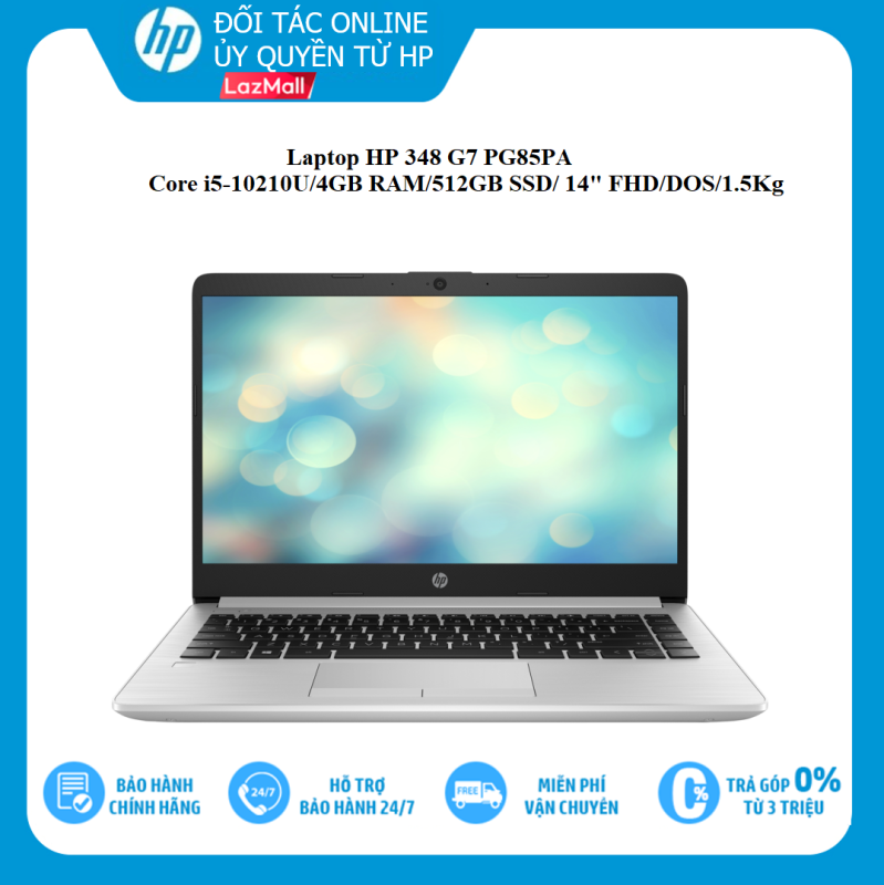 Bảng giá [Voucher 10% Max 1tr5][TRẢ GÓP 0%] Laptop HP 348 G7 Core i5-10210U,4GB RAM, 512GB SSD, 14 FHD, Silver, 1Y WTY - 9PG95PA - Hàng Chính hãng Phong Vũ
