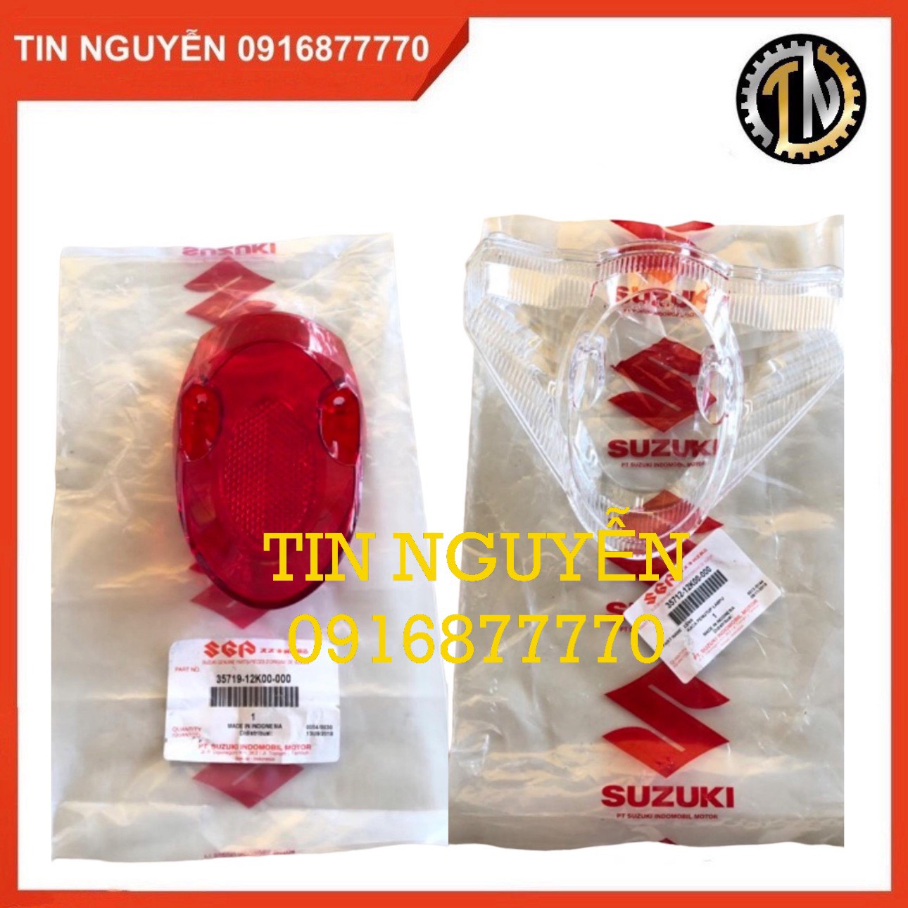 Mica đèn hậu xe Satria/ Raider Fi chính hãng