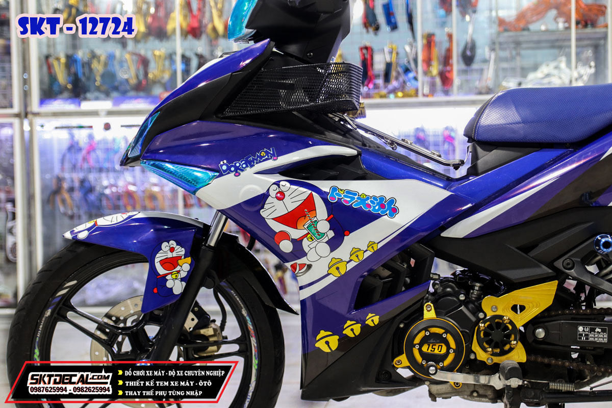 tem trum exciter 150 doremon