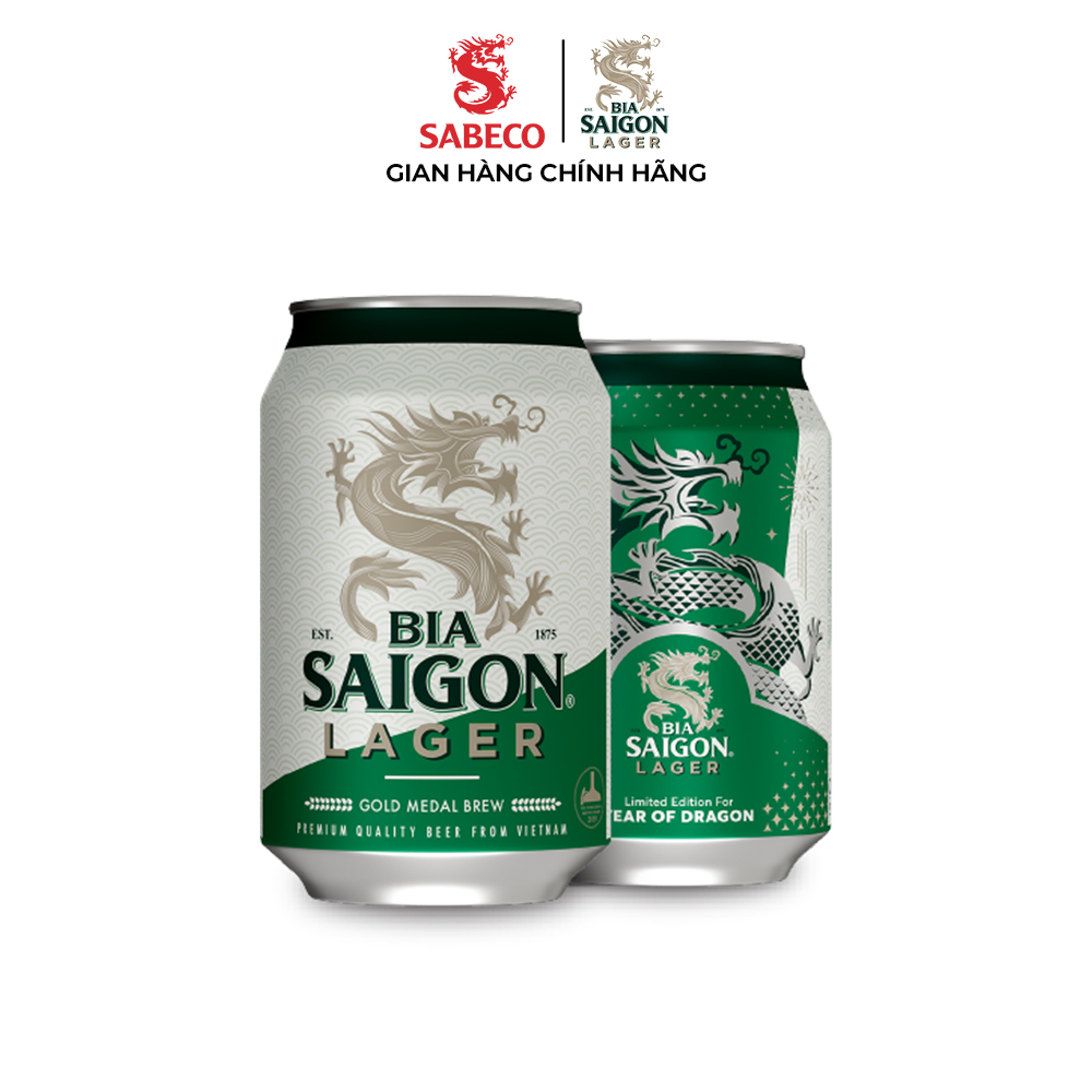 Lốc 6 - Bia Saigon Lager 330ml