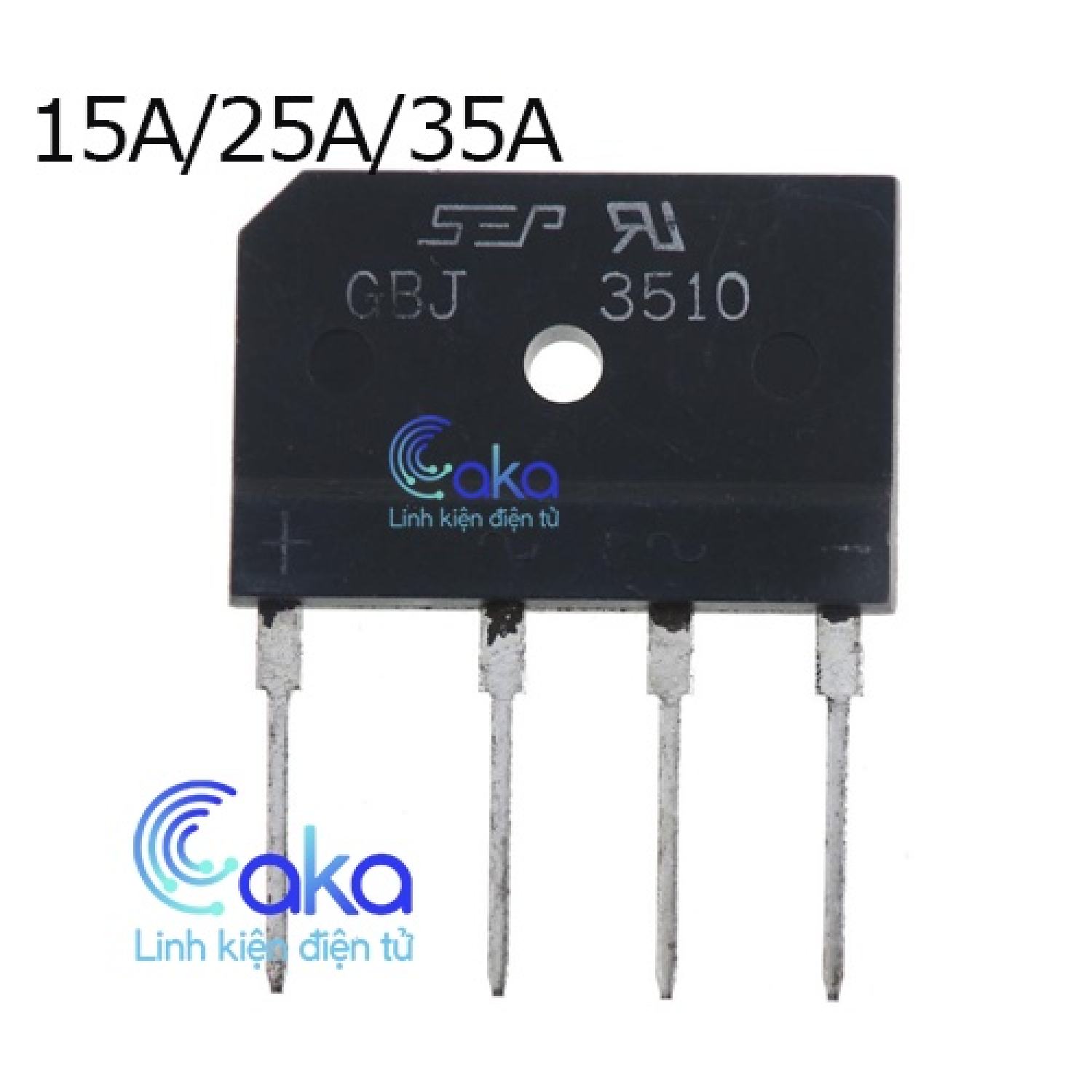 Diode cầu 15A/25A/35A 1000V DẸP