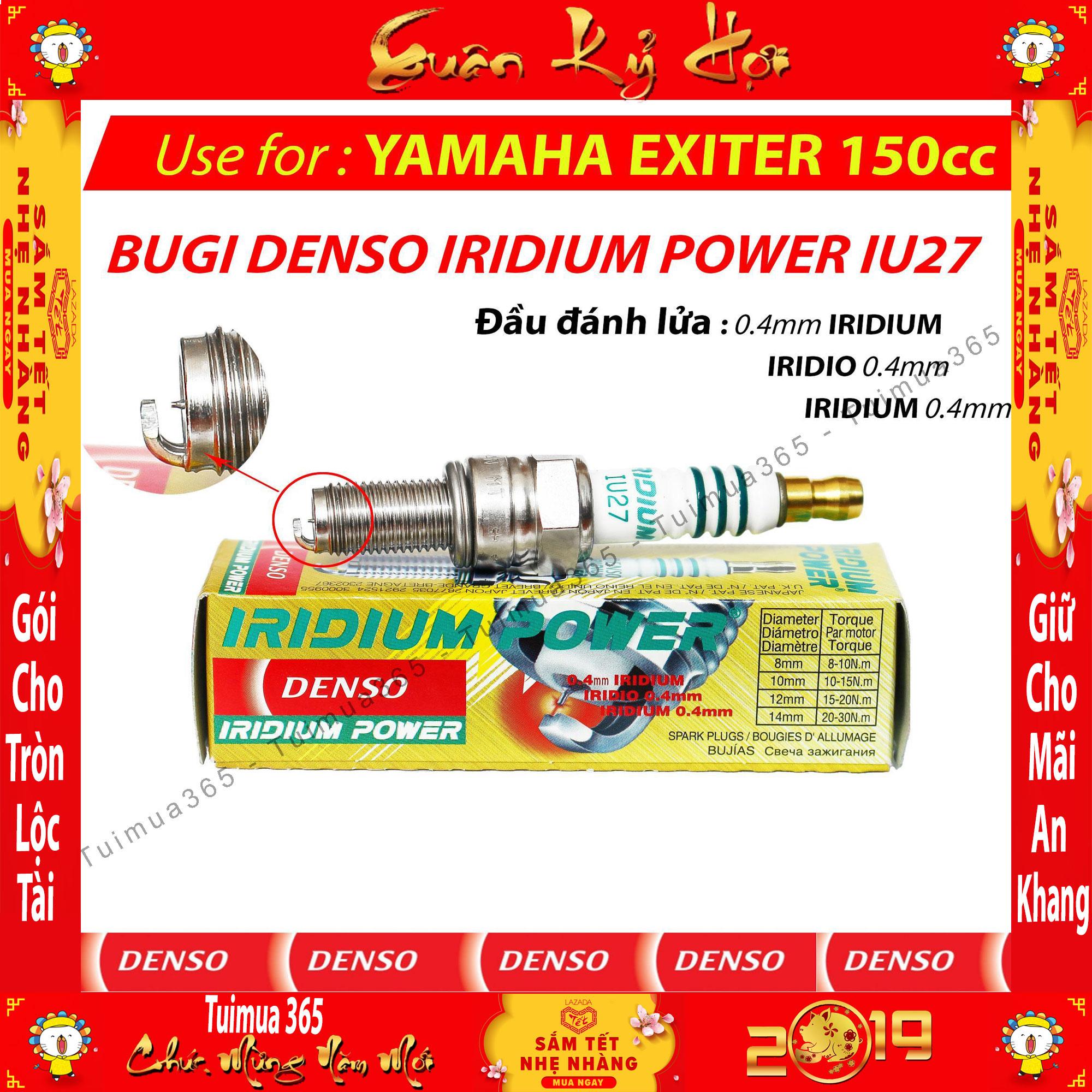 [HCM]Bugi Denso IU27 YAMAHA EXITER 150cc IRIDIUM POWER