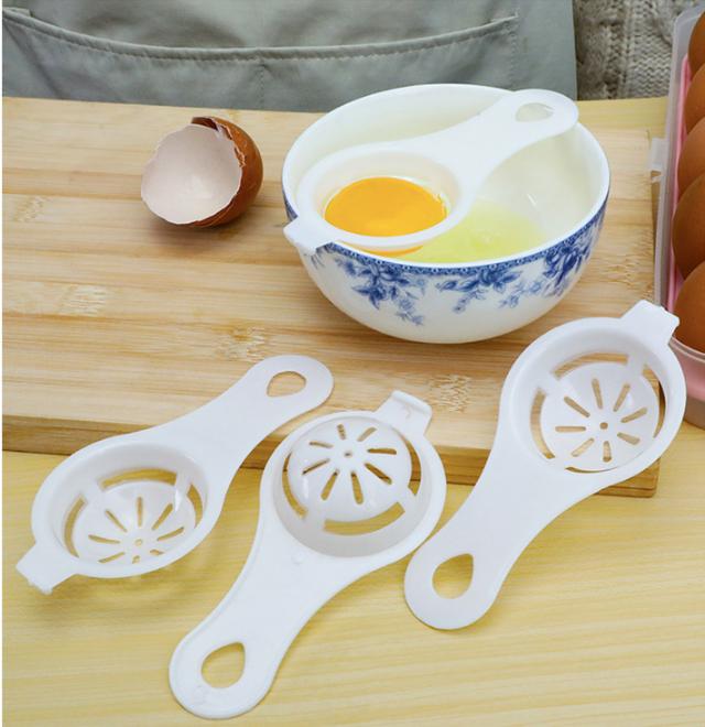 Dụng cụ tách lòng đỏ trứng bằng lúa mạch, muỗng tách trứng