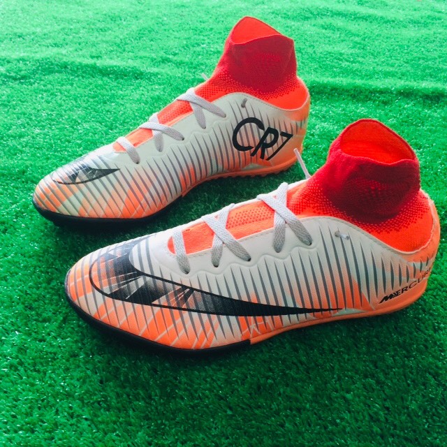 [HCM]Giày đá banh giày đá bóng cổ cao CR7: khâu full đế