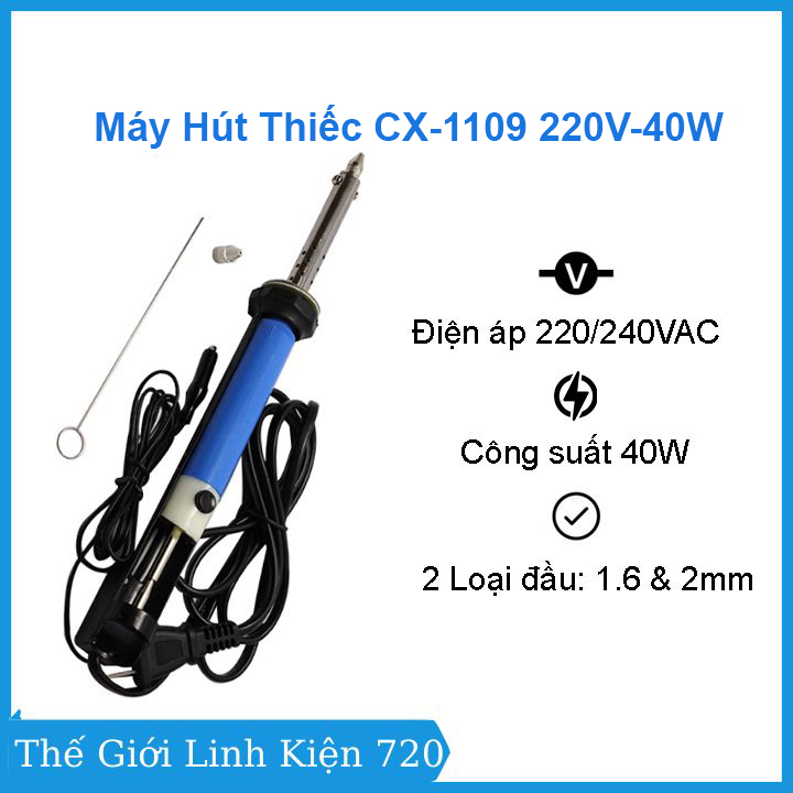 Máy Hút Thiếc CX-1109 220V-40W