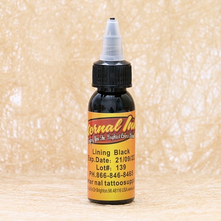 Mực tập xăm Eternal màu LiningBlack 30ml