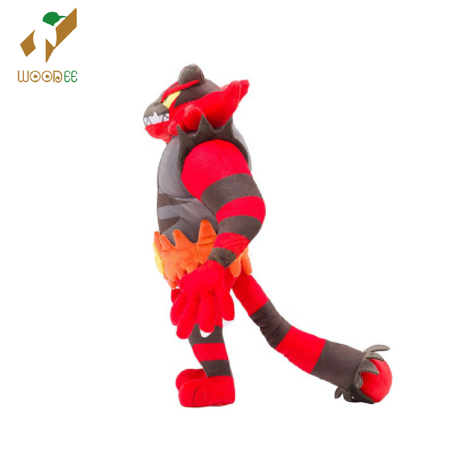 Gấu bông pokemon Incineroar (Gaogaen) 35cm