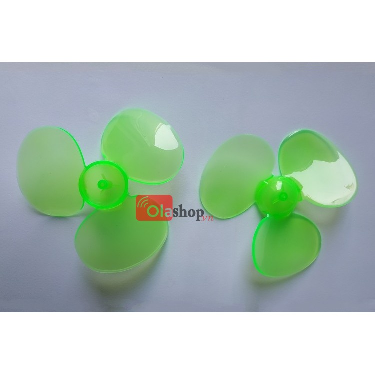 [COMBO] 2 cánh quạt mini 3 cánh 90mm trục 2mm