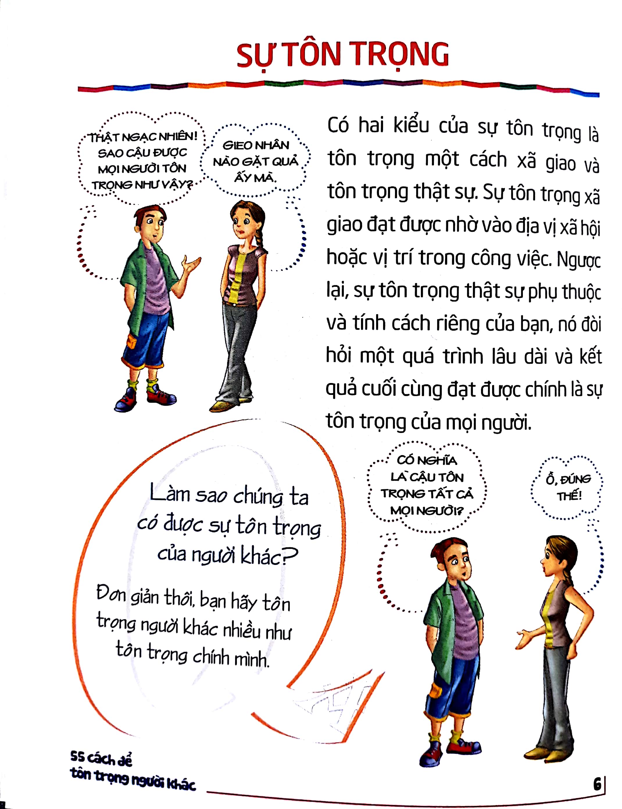 Fahasa - 55 Cách Để Tôn Trọng Người Khác