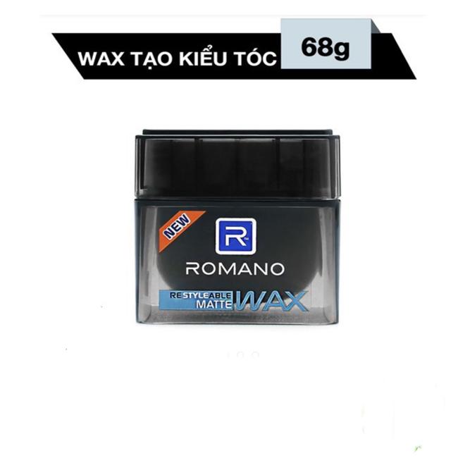 Sáp Tạo kiểu Tóc Giữ Nếp Tự Nhiên Romano-68gr (mẫu mới)