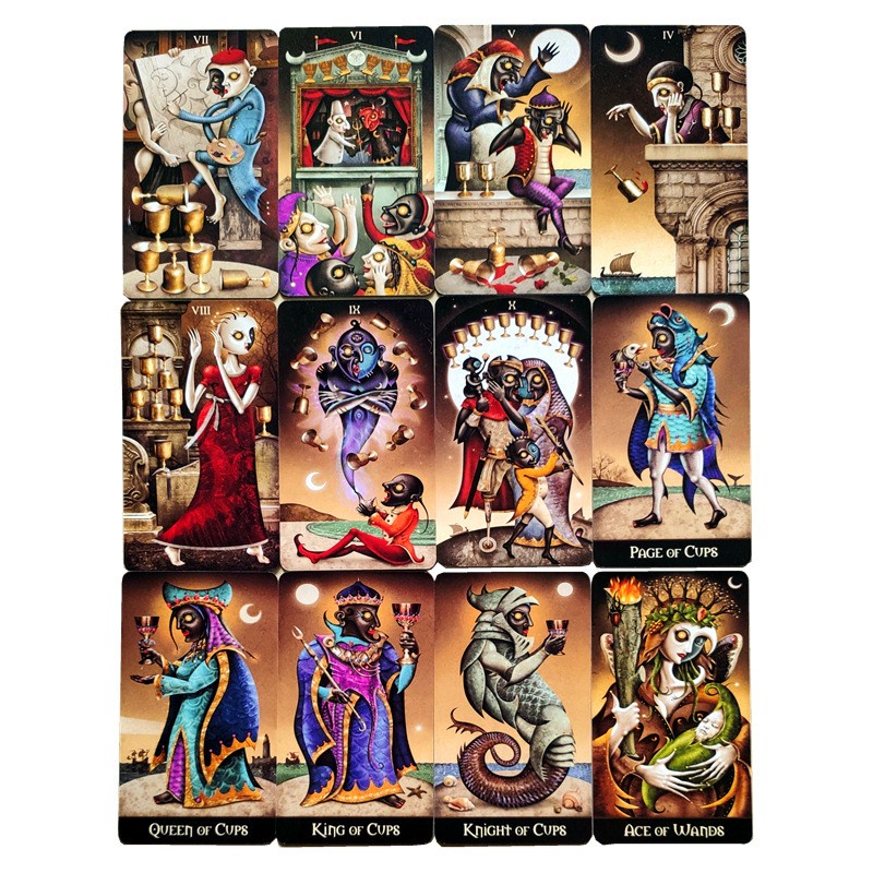 Bộ Bài Deviant Moon Tarot Size Gốc