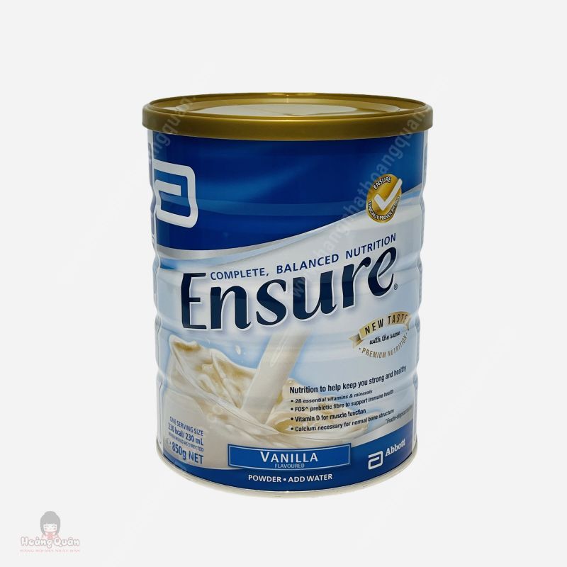 Sữa bột Ensure Úc 850gr hàng chính hãng