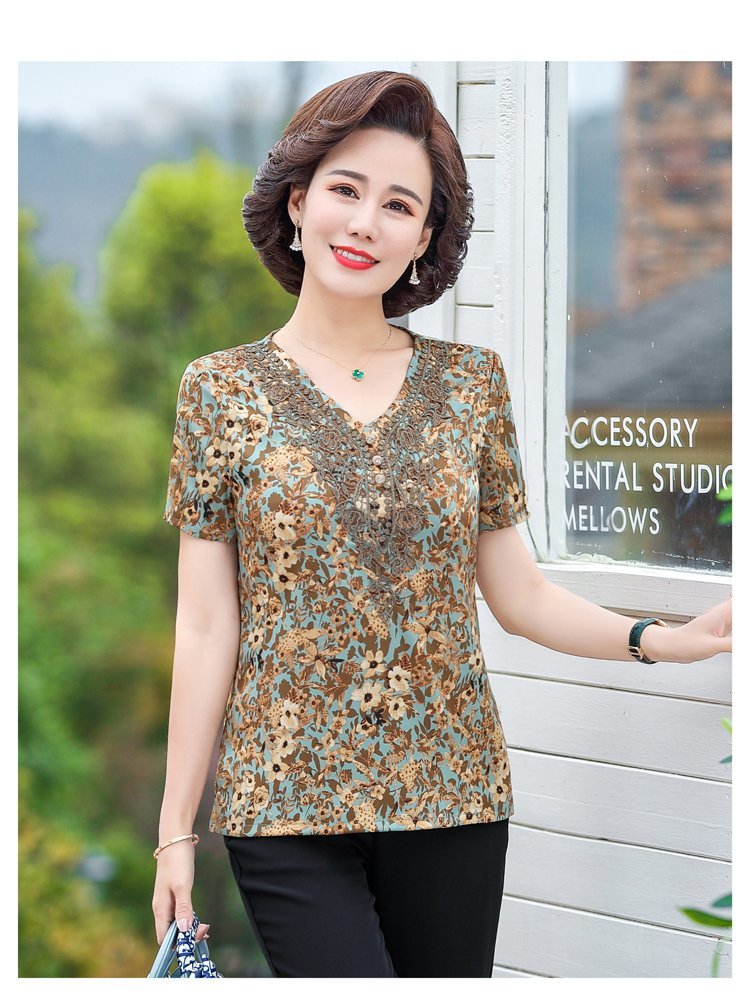 ÁO NỮ TRUNG NIÊN CAO CẤP, REN NGỰC