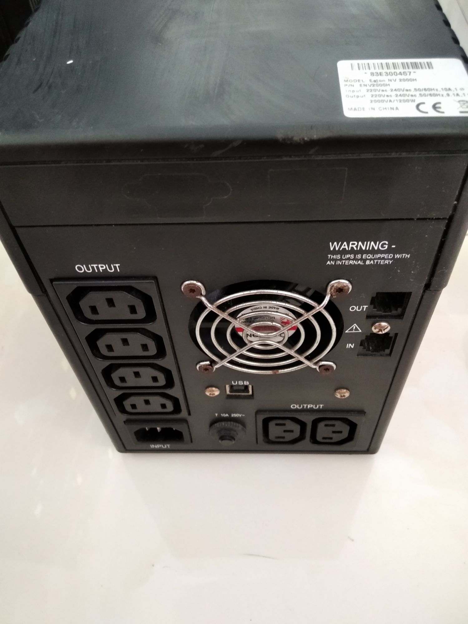 BỘ LƯU ĐIỆN (UPS) KHÔNG NGẮT EATON NV 2000H (2000VA-1200W)