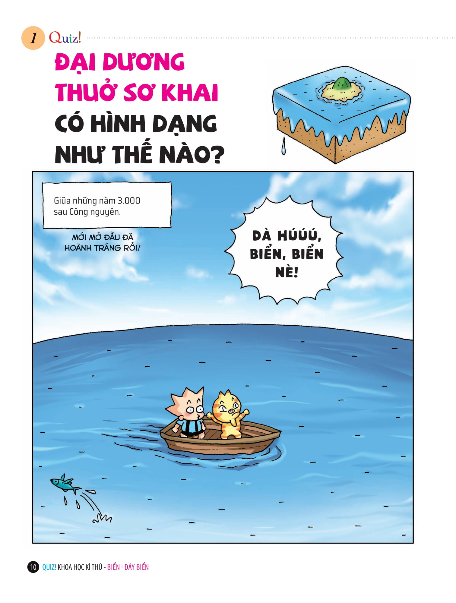 Quiz! Khoa học kì thú – Biển - Đáy biển
