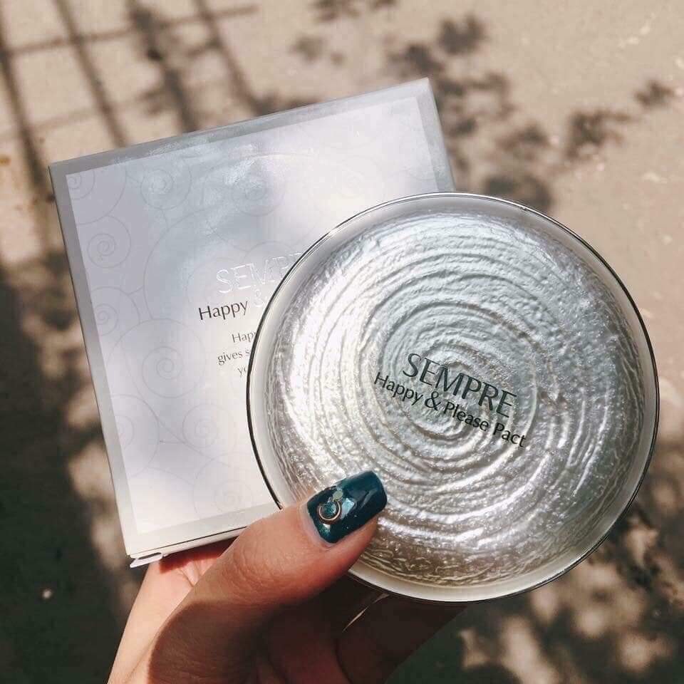 [HCM]Phấn phủ GEO SEMPRE Happy & Please Pact