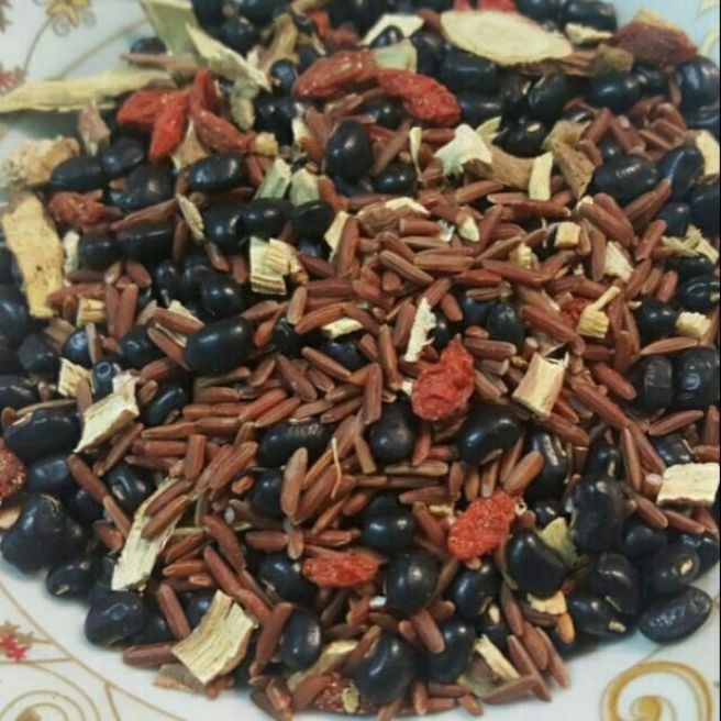 Sỉ toàn quốc 1kg trà gạo lứt đỗ đen kỷ tử đẳng sâm cam thảo