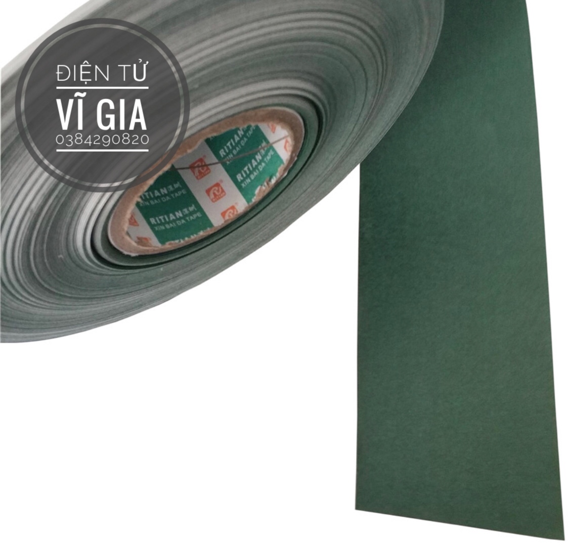 Cuộn 1m Giấy dán cách nhiệt cách điện pin Rộng 65mm Cho Pin 18650