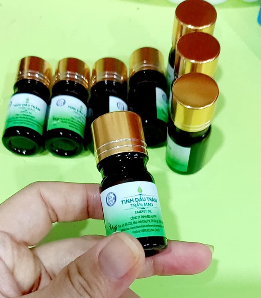 Tinh dầu tràm nguyên chất Trần Mao 5ml (lọ dùng thử)