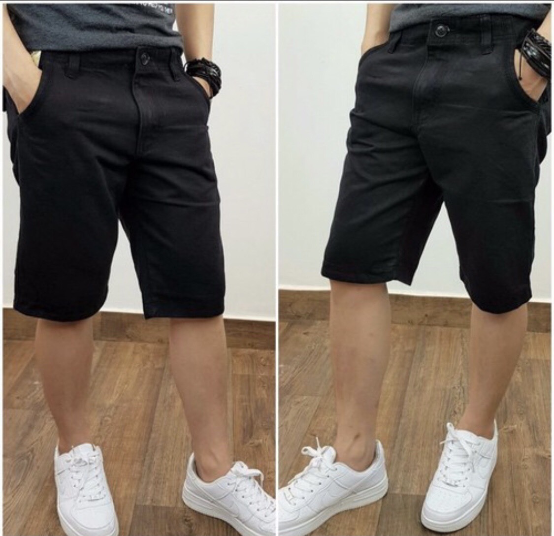 Quần short kaki nam khoá kéo.HT16