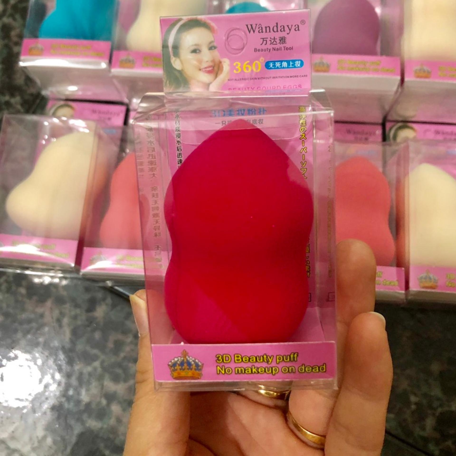 Bông Phấn Ướt Hồ Lô (Màu Ngẫu Nhiên)