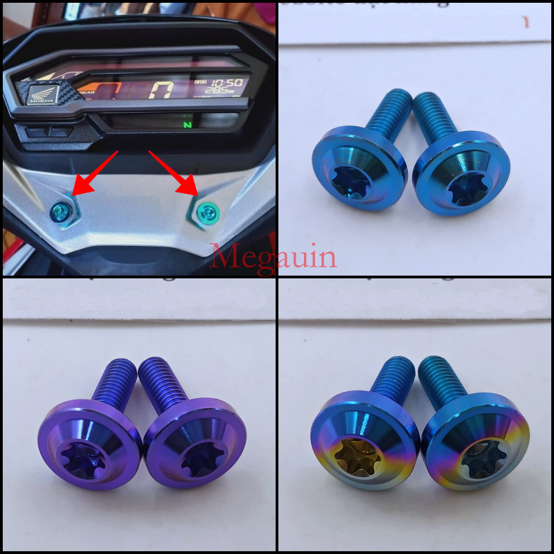 Ốc Titan GR5 Mặt Đồng Hồ Winner X (ốc Gr5 dàn áo winner X)