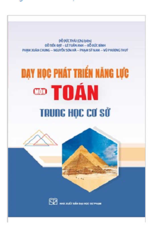 Mua Dạy học phát triển năng lực môn Toán Trung học cơ sở