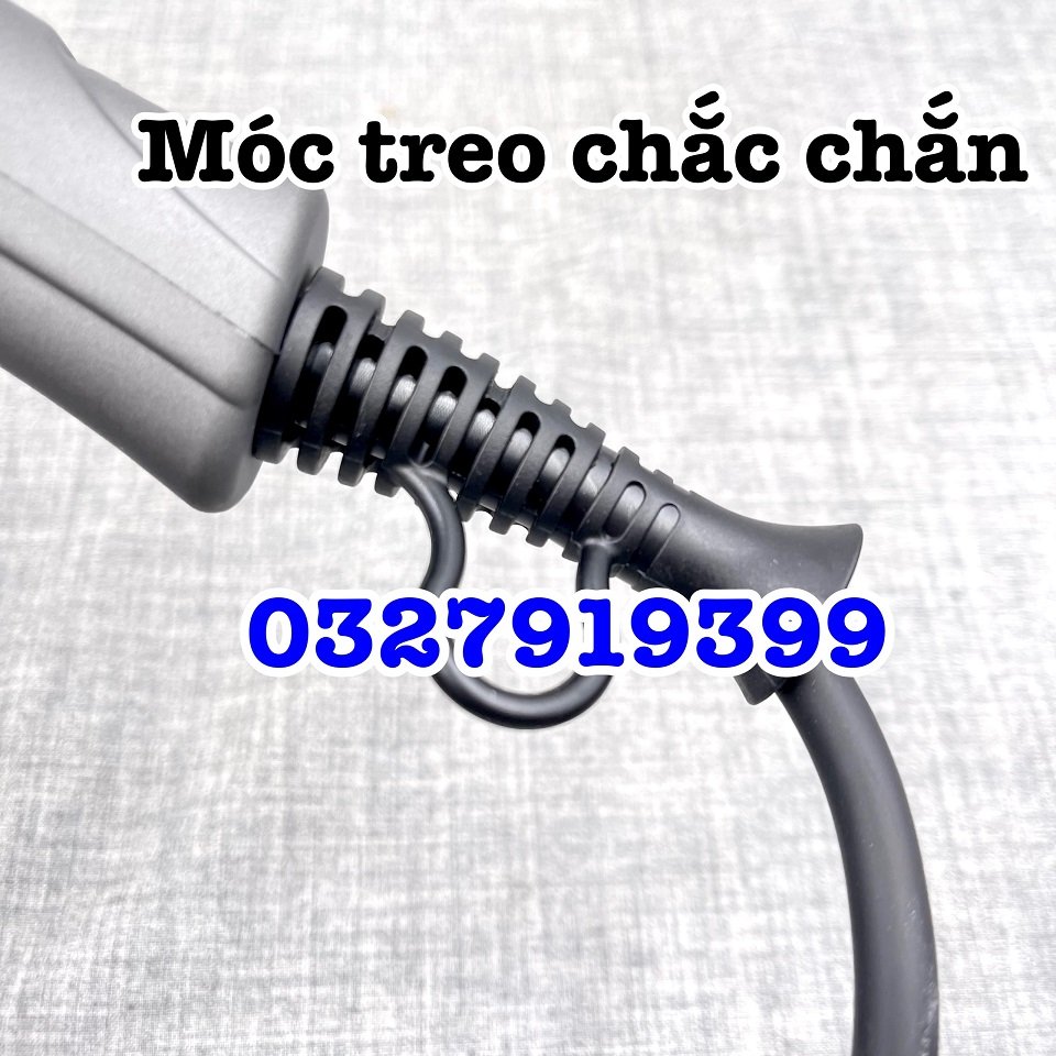 Barber Plus Máy sấy tóc V12 2600W cao cấp 3m3và 2 đầu sấy tạo kiểu cho mái tóc bóng mượt và không bị xoăn rối