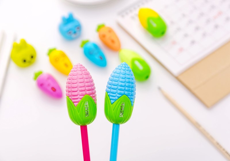 Xoáy bút chì nhiều hình dễ thương