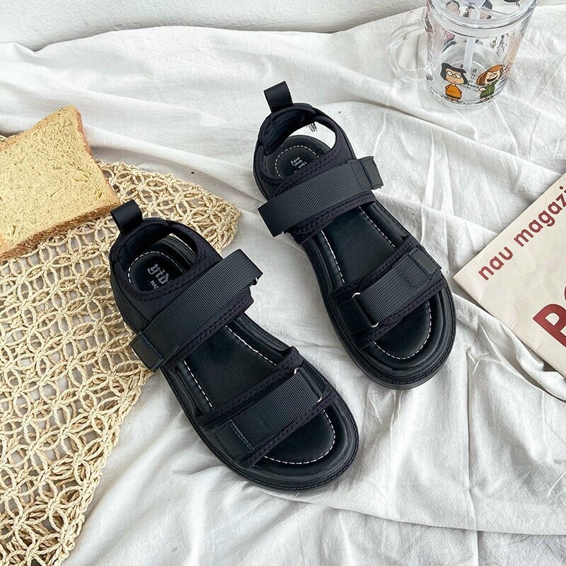 [HÀNG SẴN +ẢNH THẬT ] DÉP SANDAL NỮ ,QUAI DÙ ÊM NHẸ MỀM MẠI