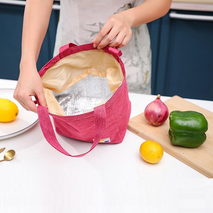túi giữ nhiệt đựng cơm - túi đựng hộp cơm