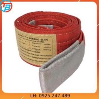 Dây cáp vải cẩu hàng - hệ số 5:1 - loại 5 tấn - đủ size