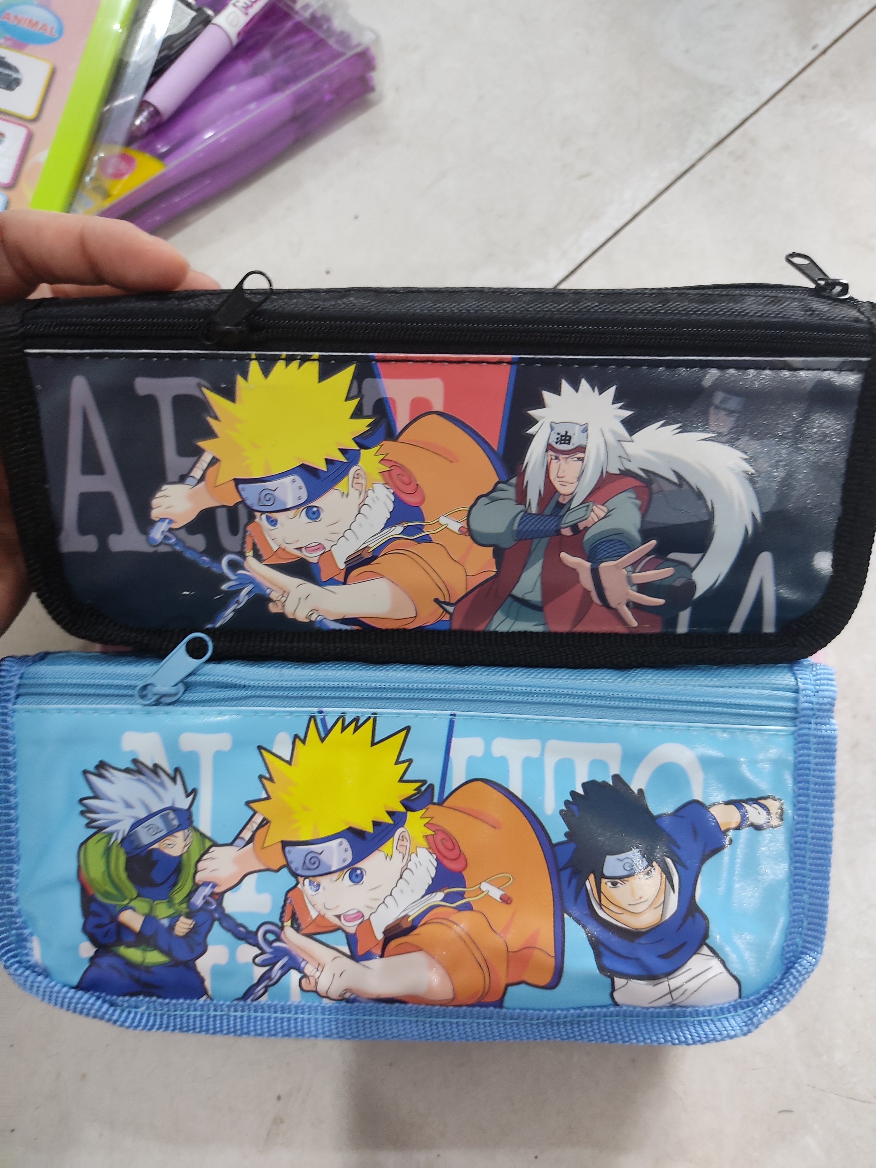 Ví đựng bút vải Naruto