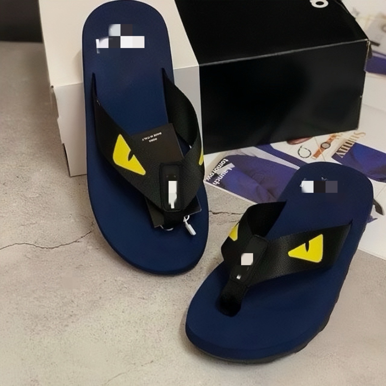 (HCM) Dép xỏ ngón nam nữ hình mắt cáo quai vải đế cao su êm chân thời trang 𝐃𝐋𝟎𝟐𝟏 iDép