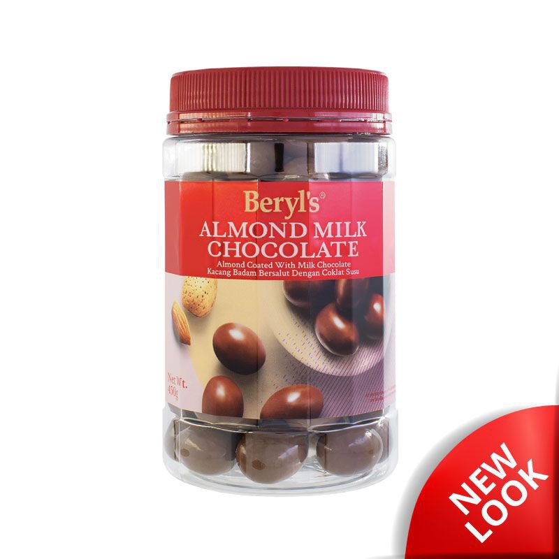 Hỏa tốc HCM Date 27 Socola hạnh nhân Beryls Malaysia Socola hũ 410gr: socola đen / sữa/ trà xanh/ socola trắng