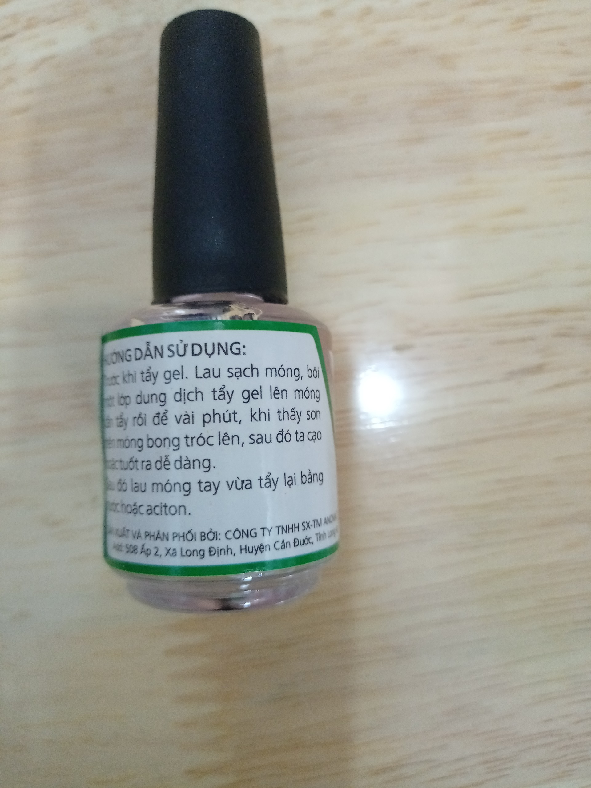 15ml phá sơn gel Zin