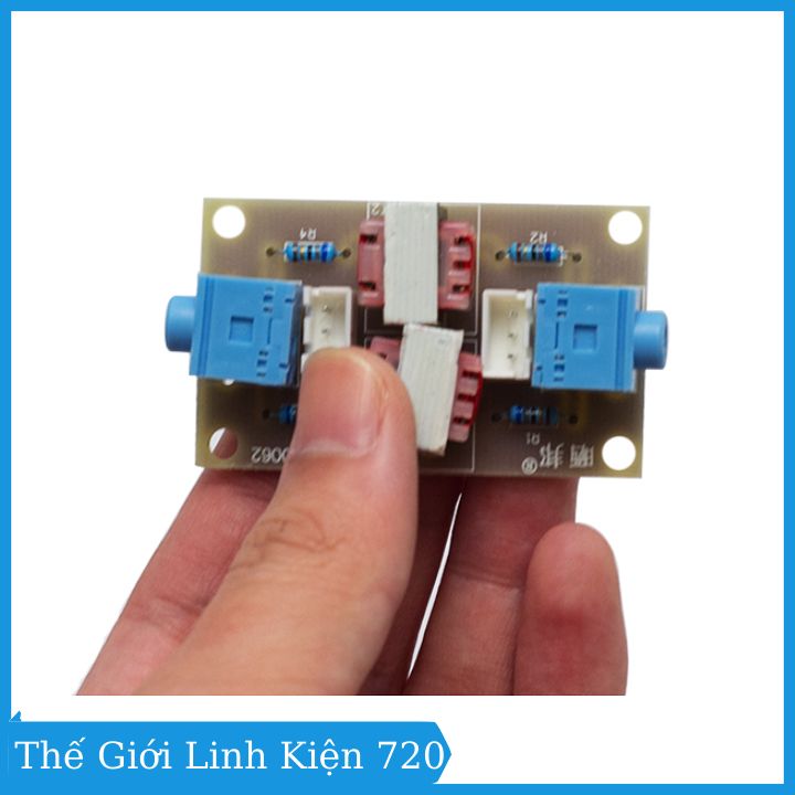Module cách li lọc nhiễu âm thanh in/out jack Audio