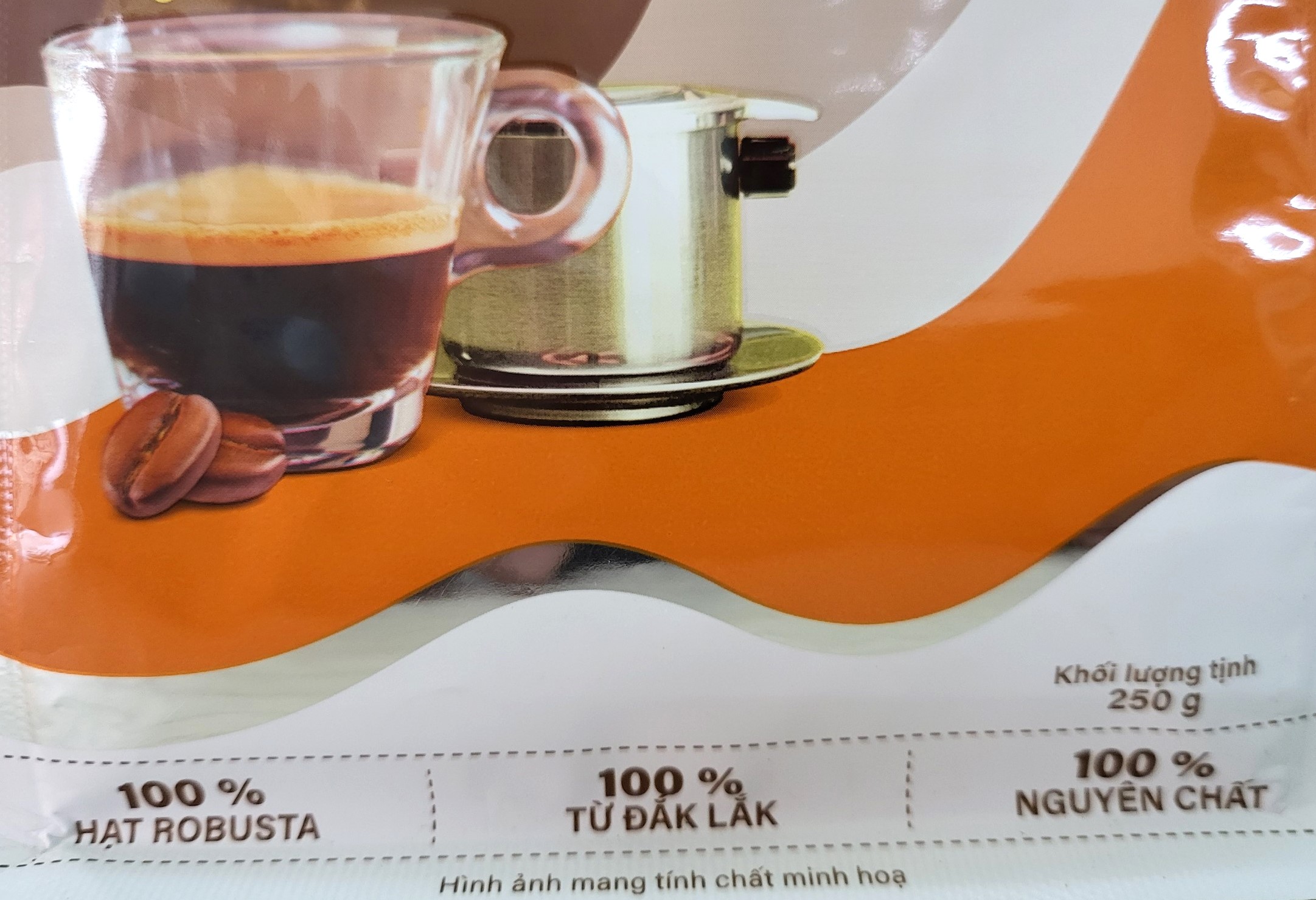 THE COFFEE HOUSE (gói 250g) CÀ PHÊ RANG XAY Robusta Original Coffee