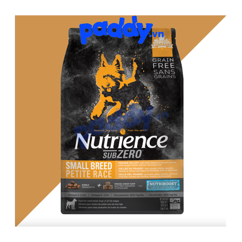 Thức Ăn Cho Chó Nutrience Subzero Hạt Nhỏ Vị Gà Tây