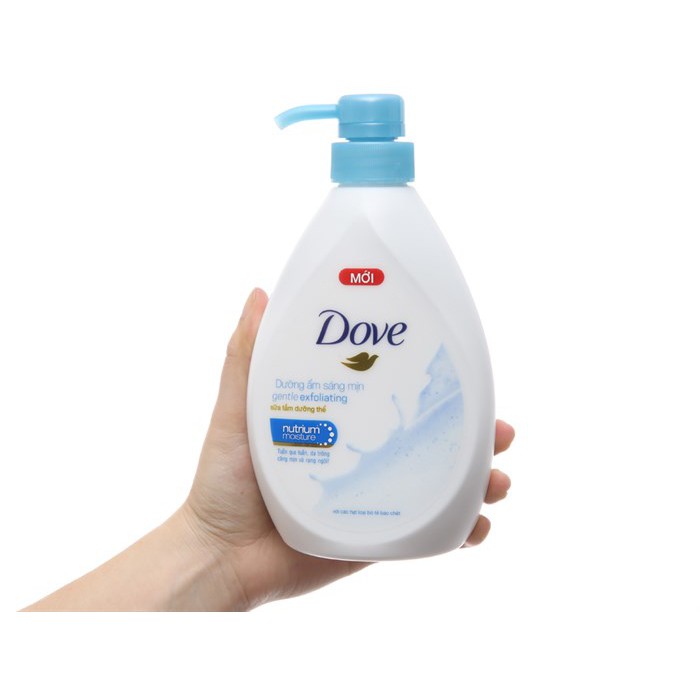 [HCM]Sữa tắm có hạt Dove dưỡng ẩm sáng mịn (527ml)