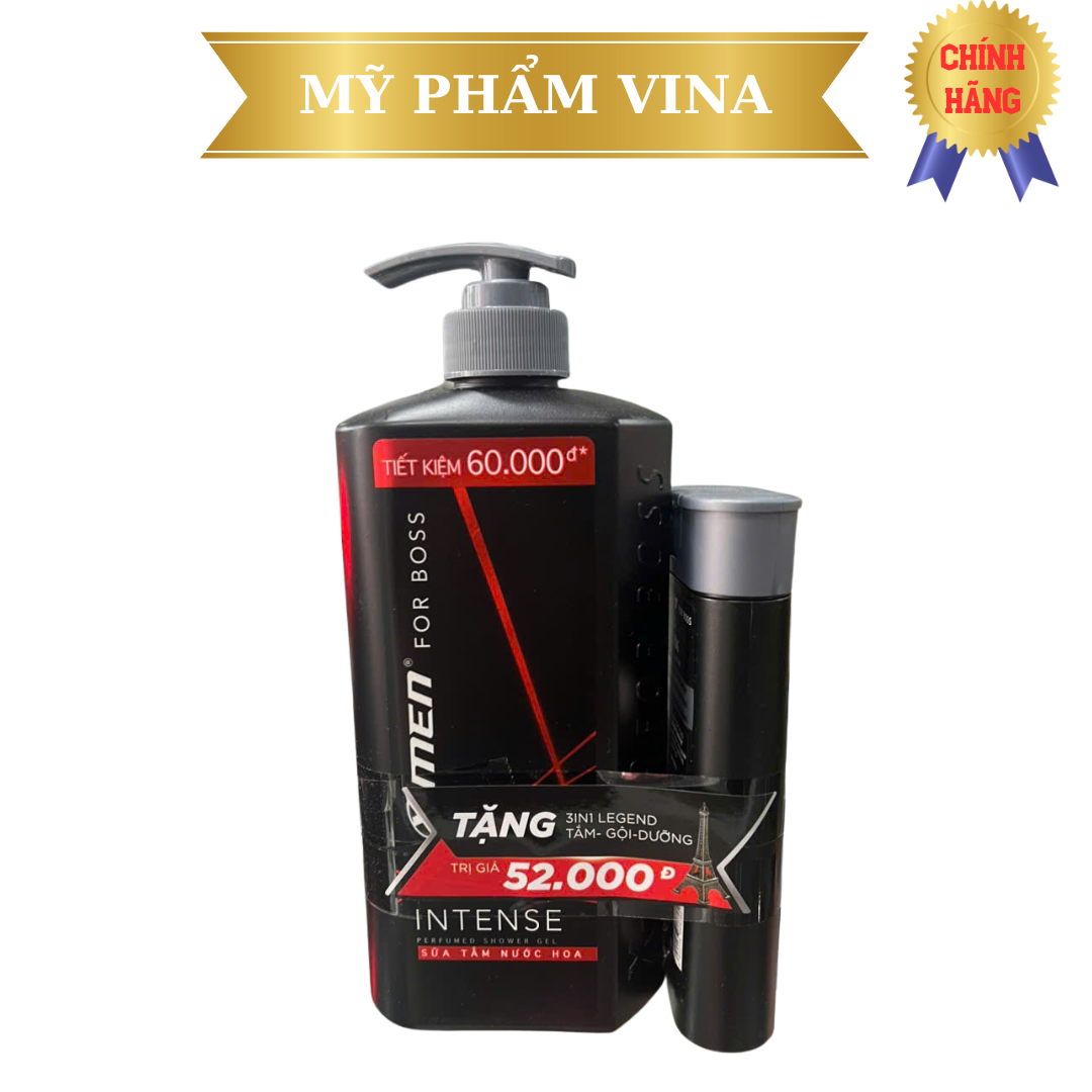 SỮA TẮM NƯỚC HOA XMEN FOR BOSS INTENSE 650ML